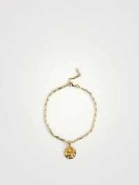 The Medusa Medallion Chain Anklet