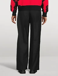 Wool Oversized Tailored Pants