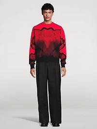 Wool Oversized Tailored Pants