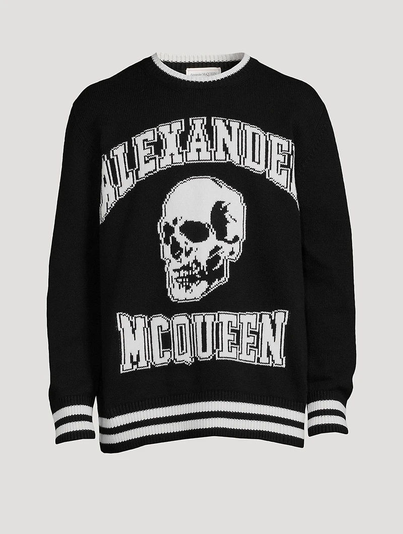 Varsity Wool And Cashmere Sweater