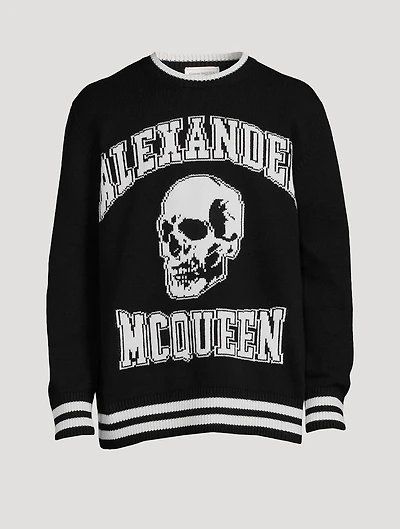 Varsity Wool And Cashmere Sweater