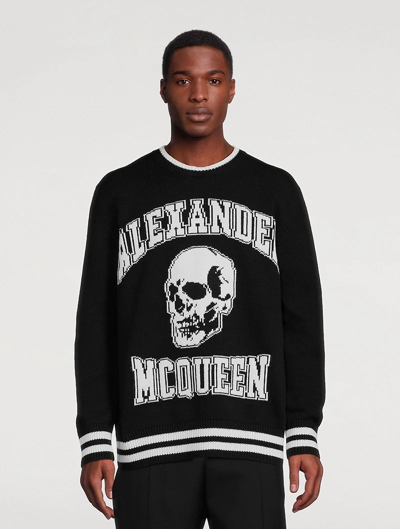 Varsity Wool And Cashmere Sweater