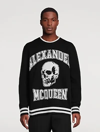 Varsity Wool And Cashmere Sweater