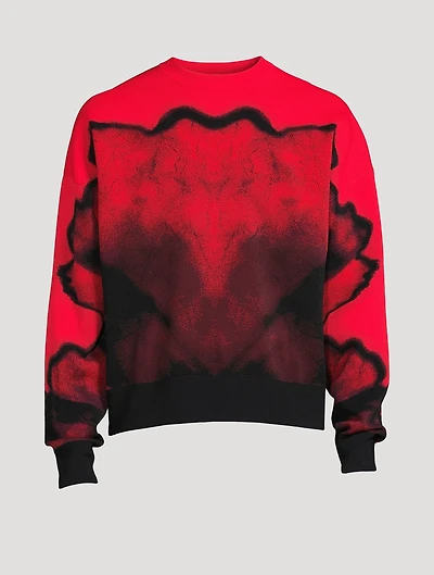 Ink Flower Sweater