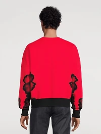 Ink Flower Sweater