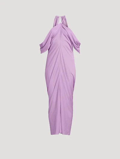 Off-The-Shoulder Midi Dress