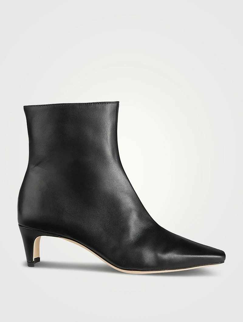 Wally Leather Ankle Boots