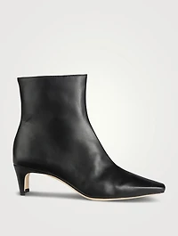 Wally Leather Ankle Boots