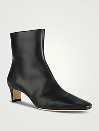 Wally Leather Ankle Boots