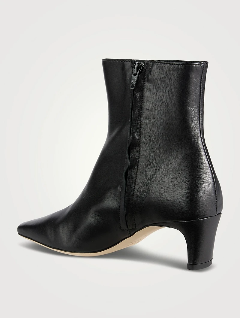 Wally Leather Ankle Boots