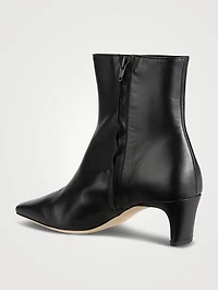 Wally Leather Ankle Boots