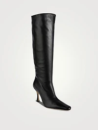 Cami Leather Knee-High Boots