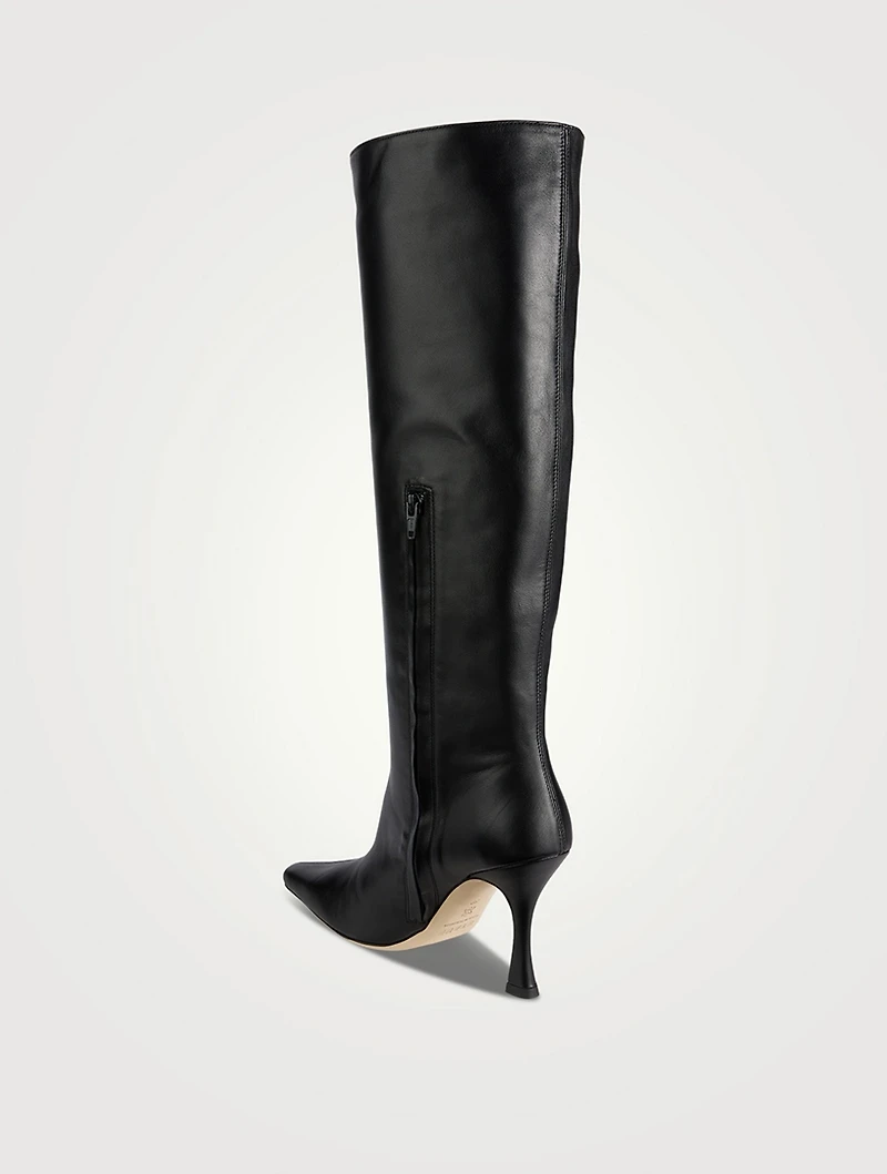Cami Leather Knee-High Boots