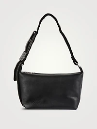 Bow Leather Shoulder Bag