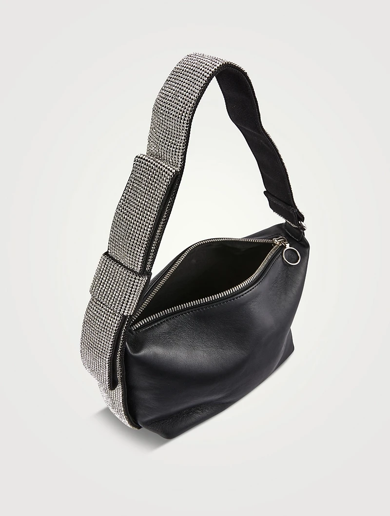 Bow Leather Shoulder Bag