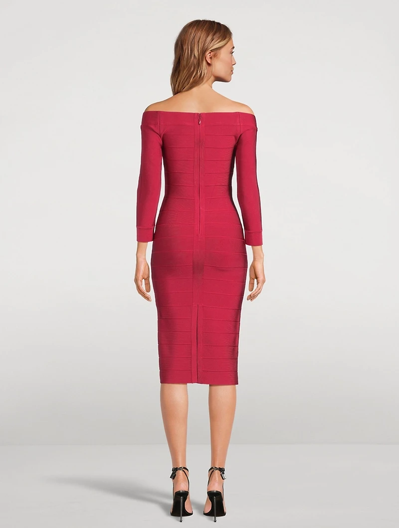 Icon Scoopneck Midi Dress