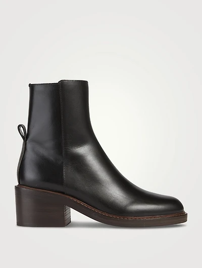 Leather Ankle Boots