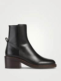 Leather Ankle Boots