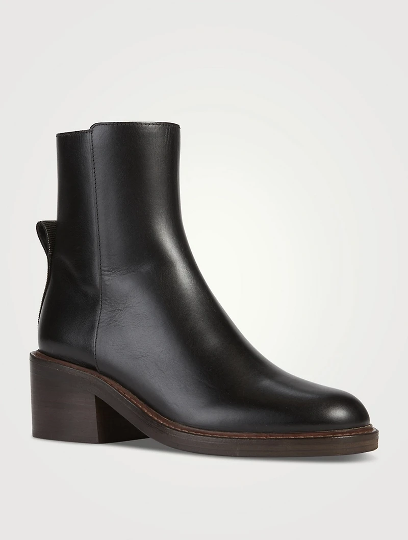 Leather Ankle Boots