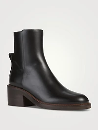 Leather Ankle Boots