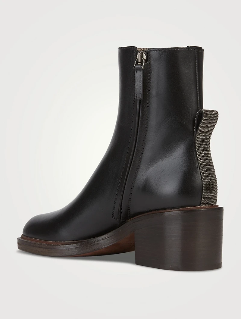 Leather Ankle Boots