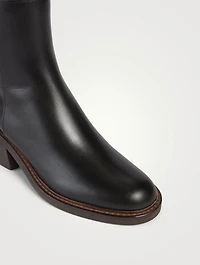 Leather Ankle Boots