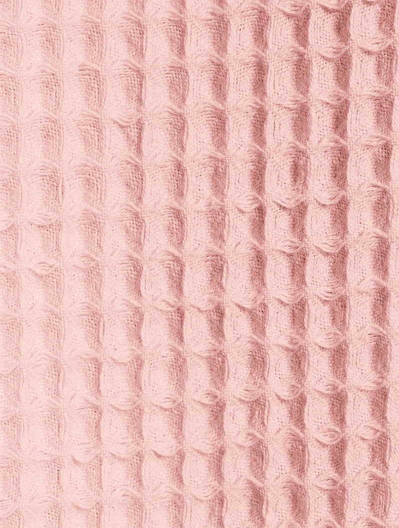 Small Waffle Knit Robe