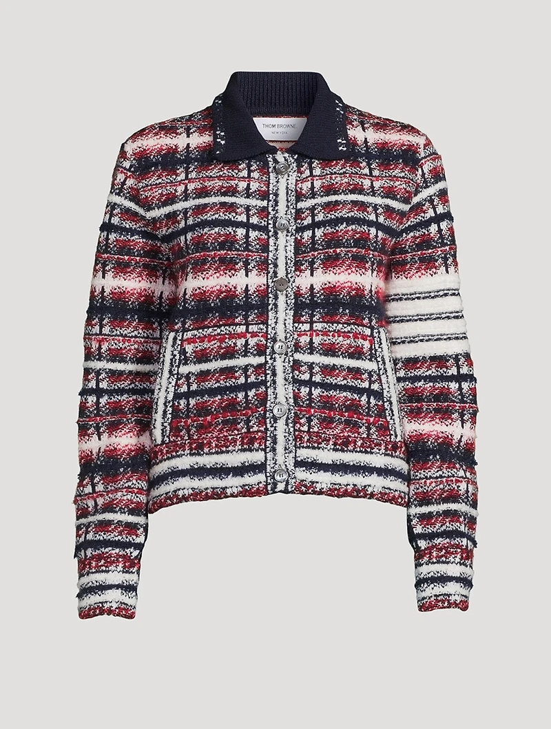 Tartan Jacquard Jacket