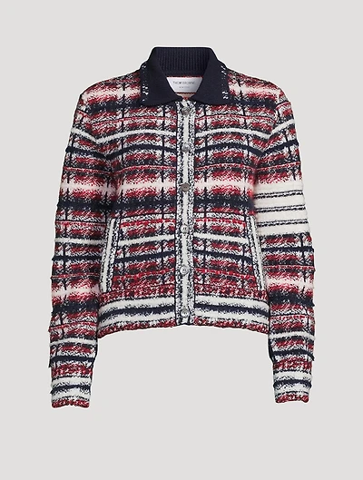 Tartan Jacquard Jacket