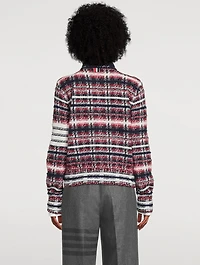 Tartan Jacquard Jacket