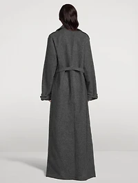 Renwicks Belted Wool Trench Coat