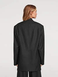 Bliss Double-Breasted Wool Blazer
