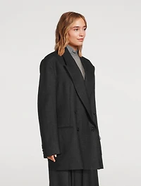 Bliss Double-Breasted Wool Blazer