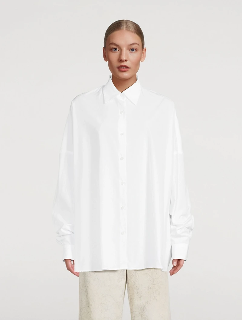 Casia Oversized Cotton Shirt