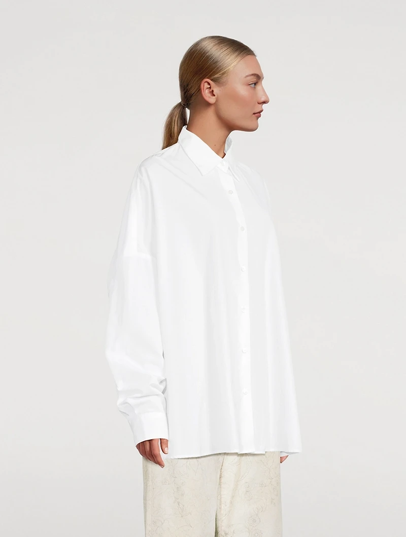 Casia Oversized Cotton Shirt