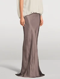 Sati Bias-Cut Maxi Skirt