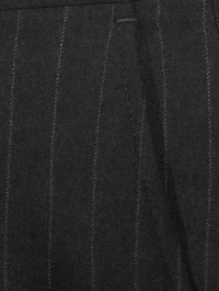 Pulley Wool Pinstriped Pants