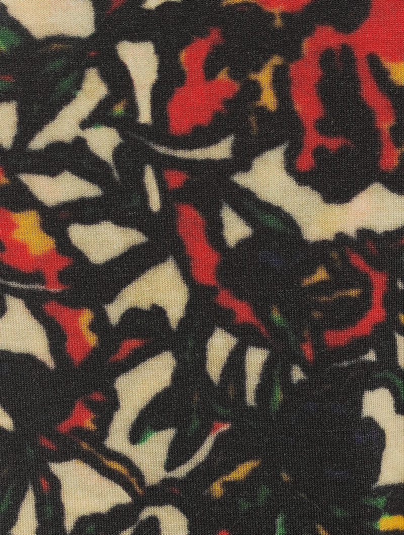 Hosk Turtleneck Floral Print