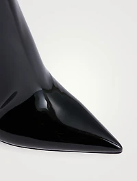 Avril Patent Leather Booties