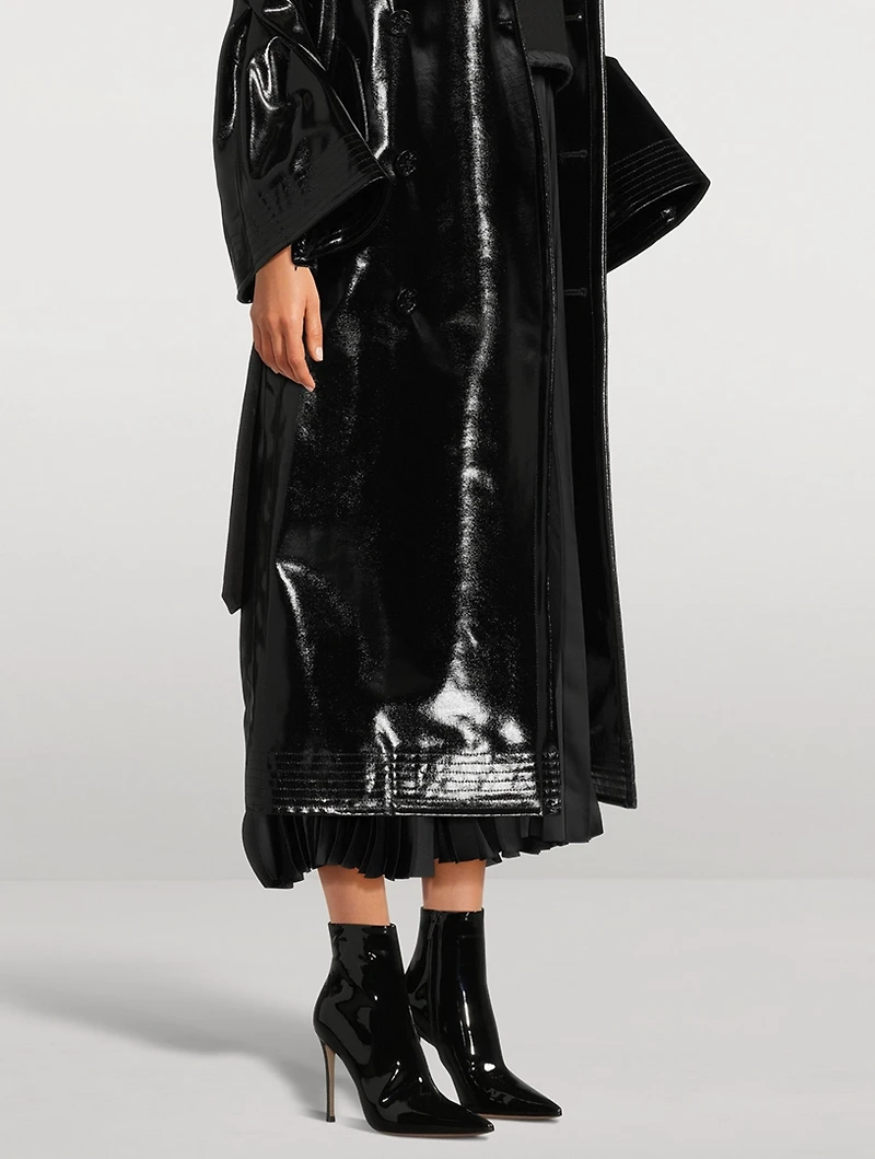 Avril Patent Leather Booties