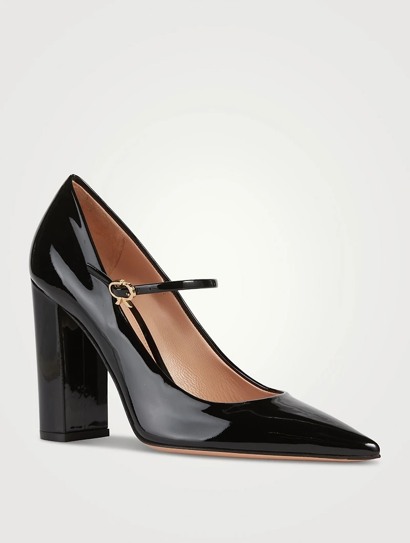 Mary Jane Patent Leather Pumps