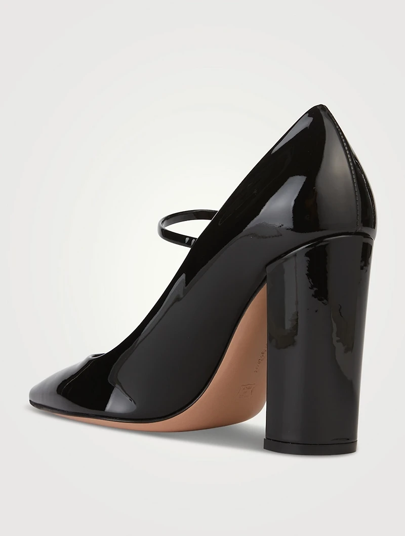 Mary Jane Patent Leather Pumps