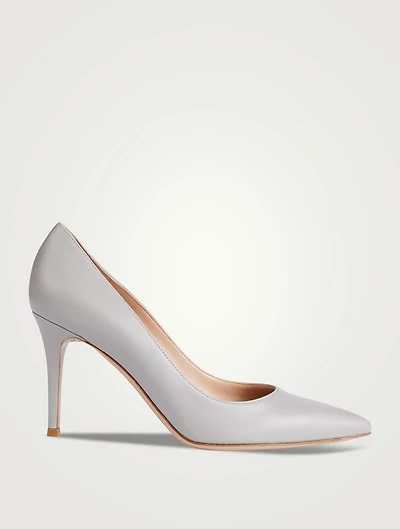 Gianvito 85 Leather Pumps