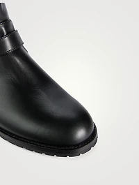 Sulaltra Leather Combat Boots