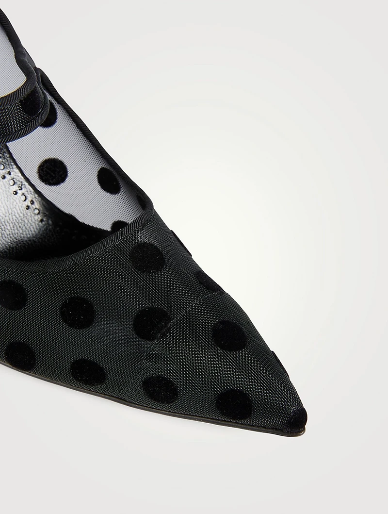 Camparimesh Mary Jane Pumps