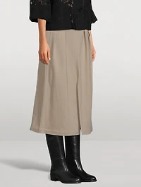 Sellier Leather Knee-High Boots