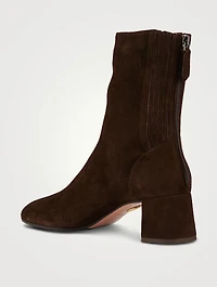 Saint Honore Suede Ankle Boots