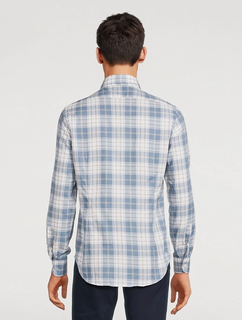Dandy Cotton Shirt Tartan Print