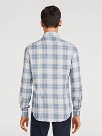 Dandy Cotton Shirt Tartan Print