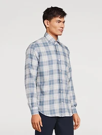 Dandy Cotton Shirt Tartan Print